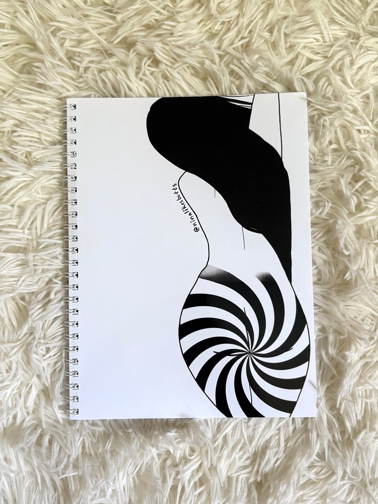 Hypnotized notebook