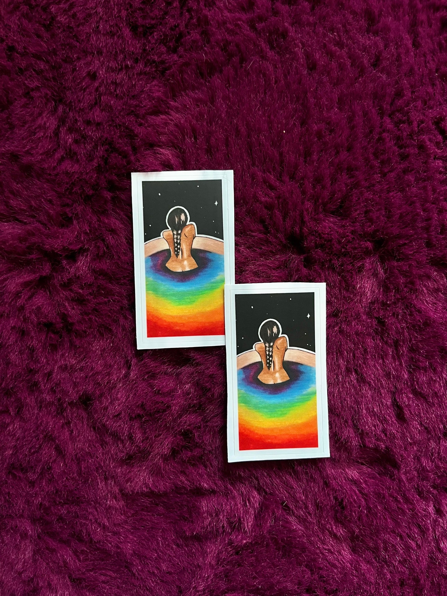 in her own world sticker