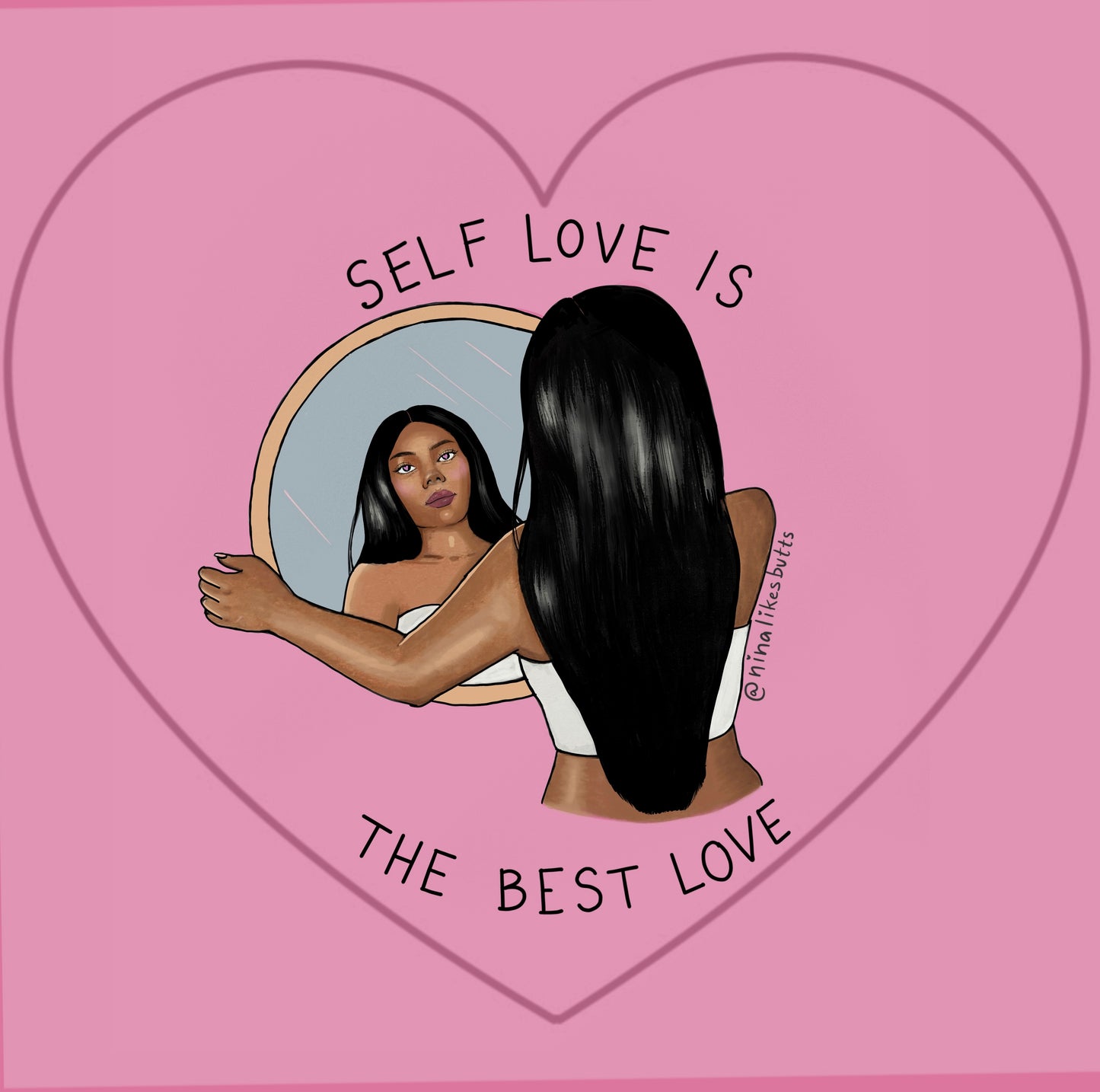 Self love sticker