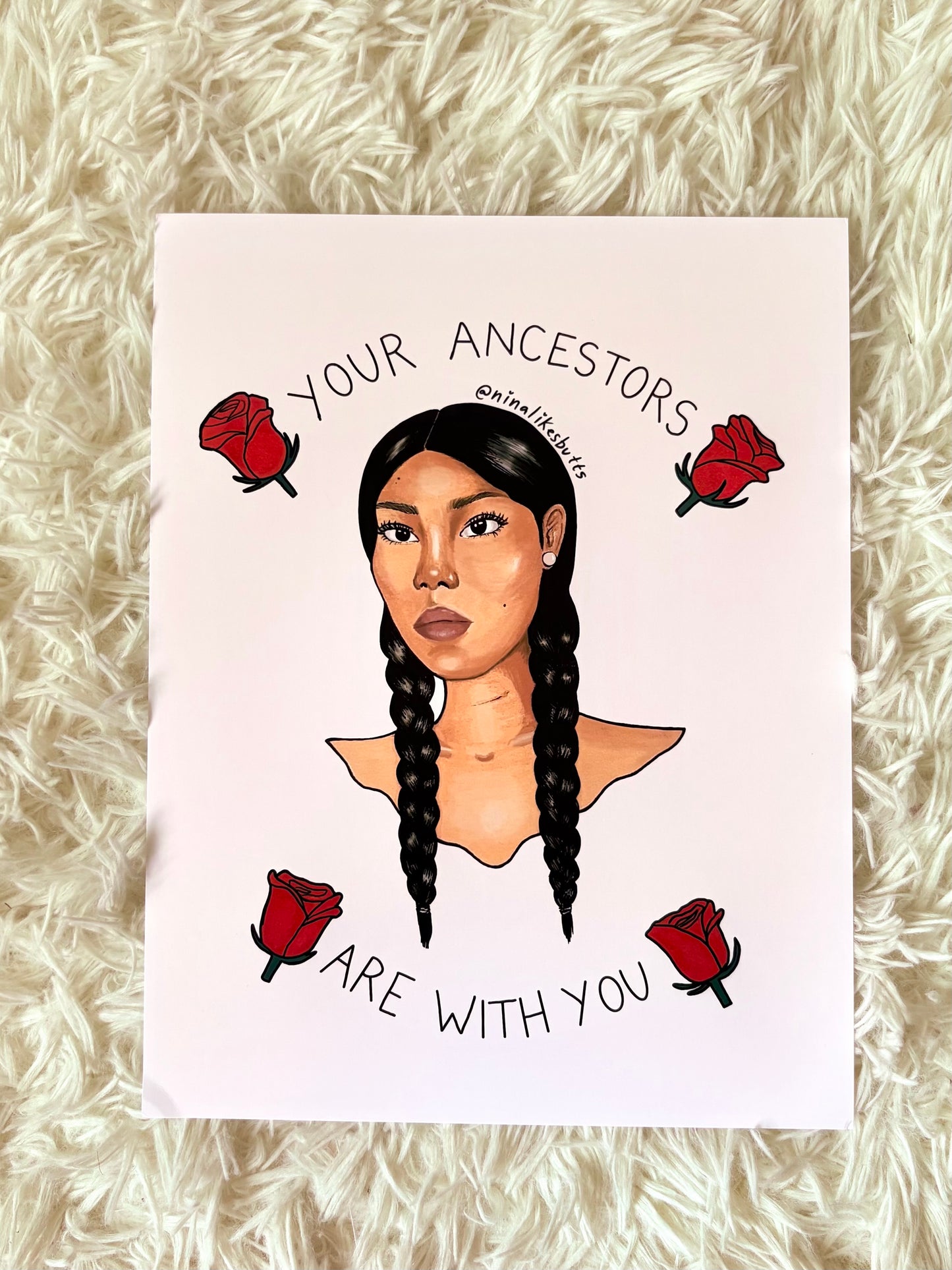 ancestors are with you print
