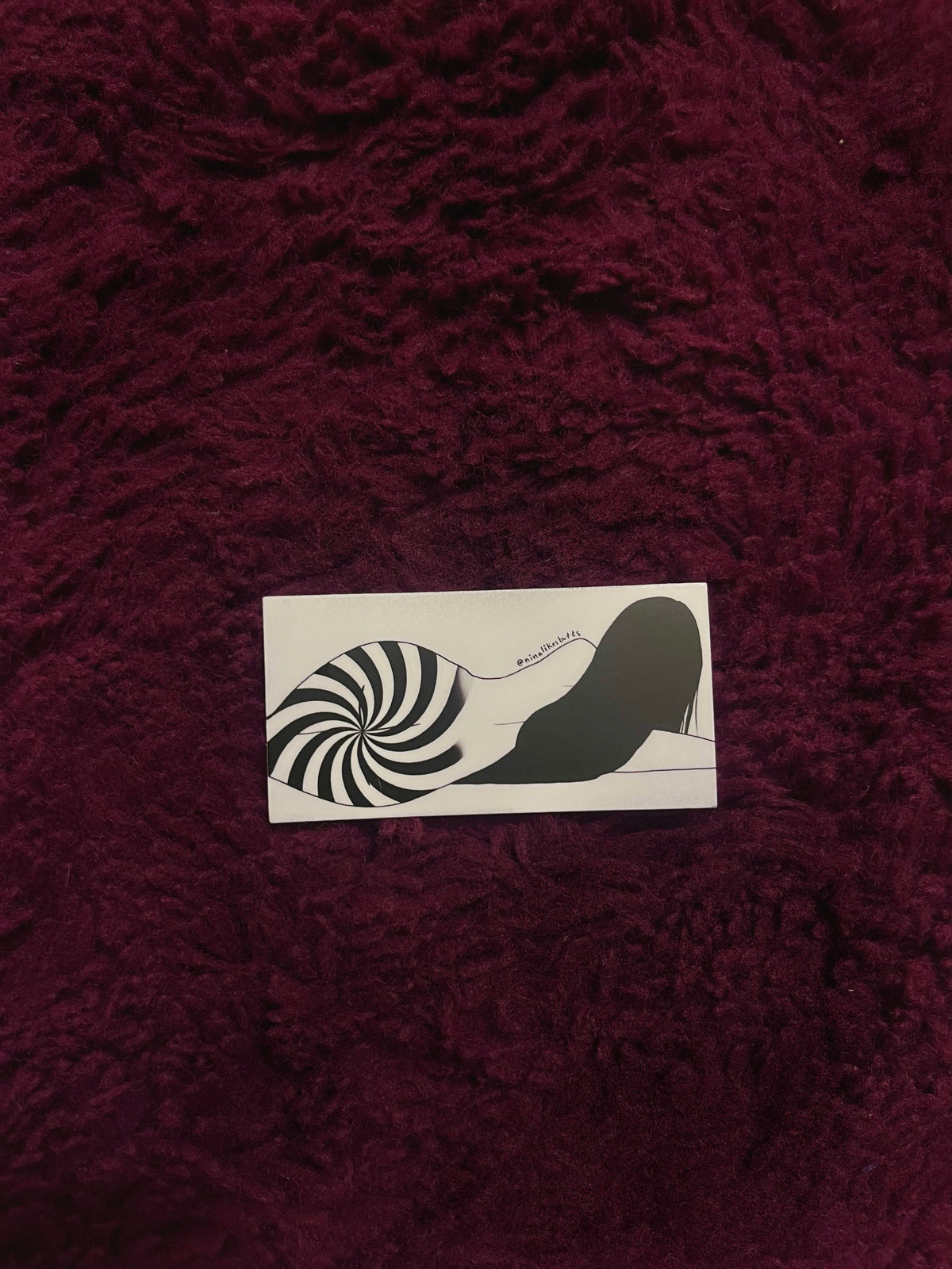 Hypnotize Sticker Hypnotized sticker – Ninalikesbutts