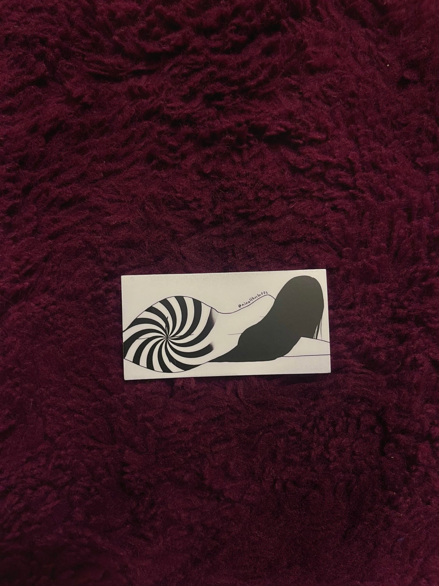 Hypnotized sticker