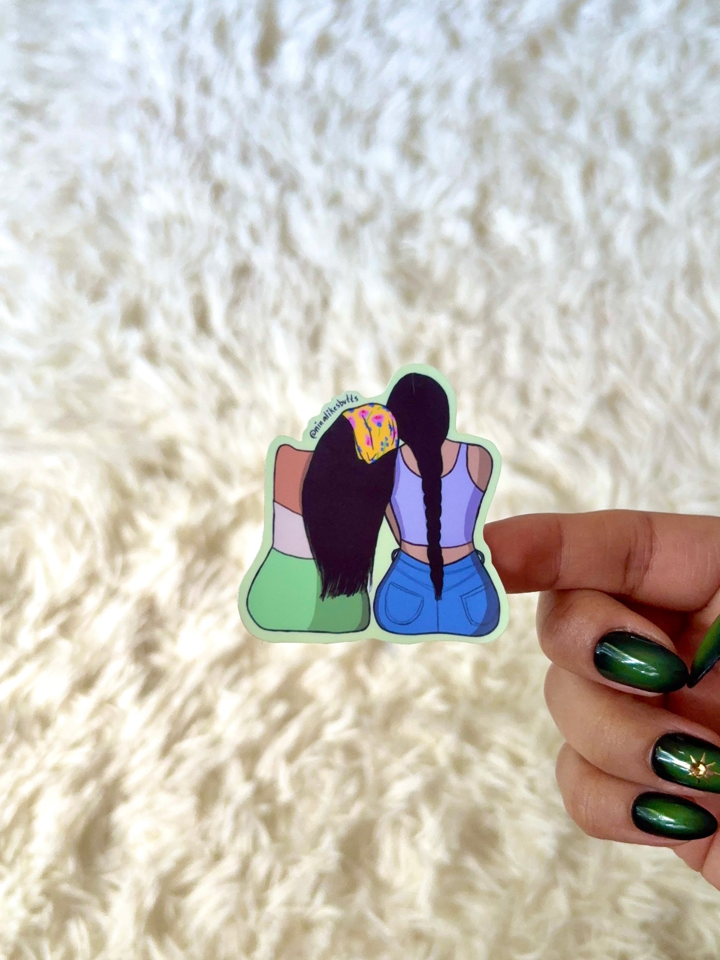 Indigenous sisterhood sticker sheet