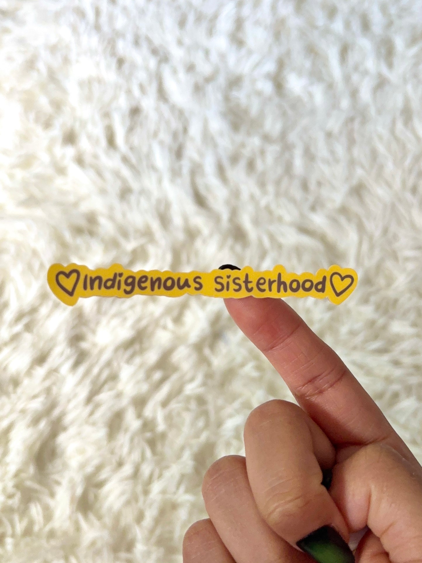 Indigenous sisterhood sticker sheet