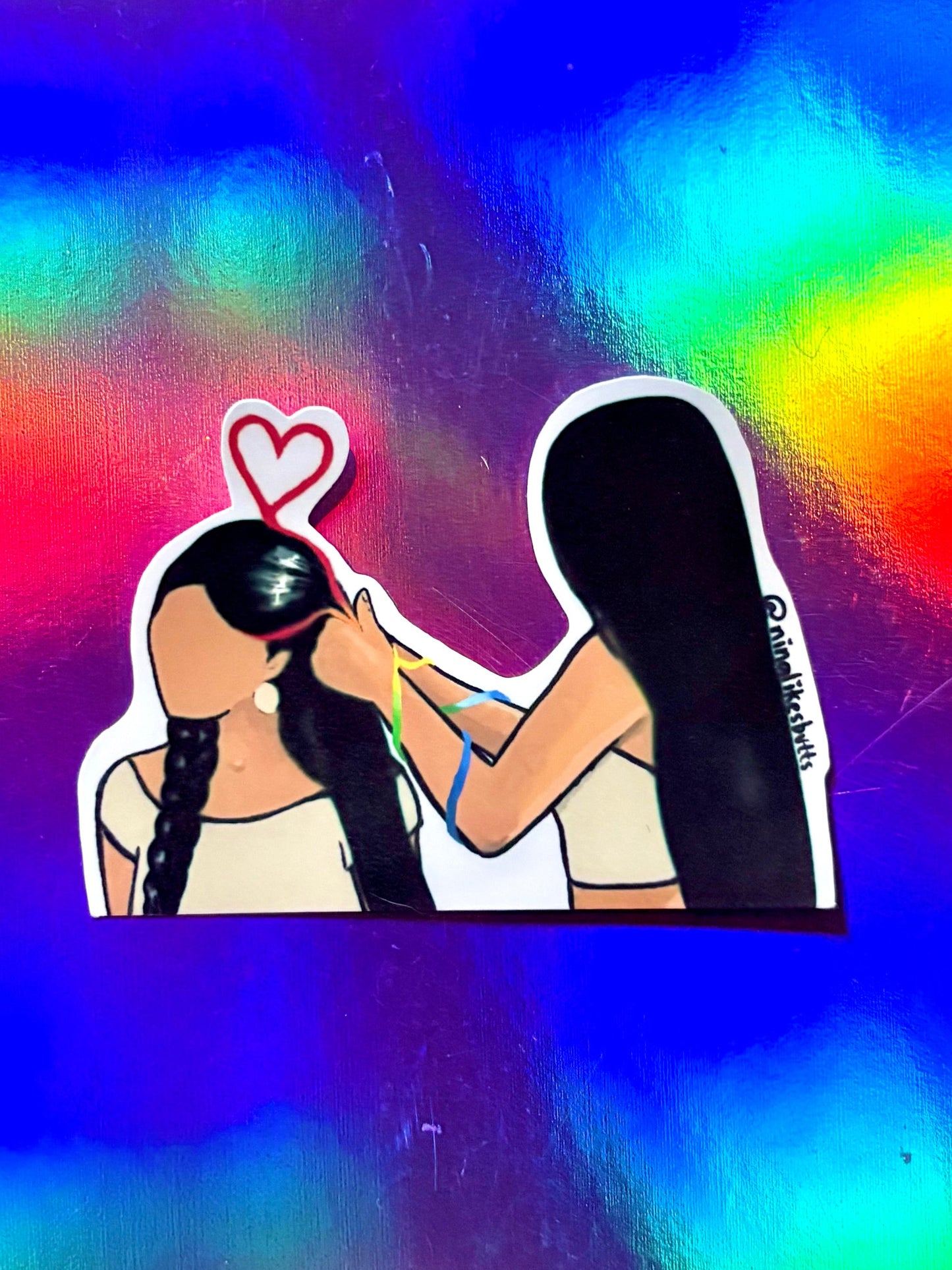 Indigenous sisterhood sticker