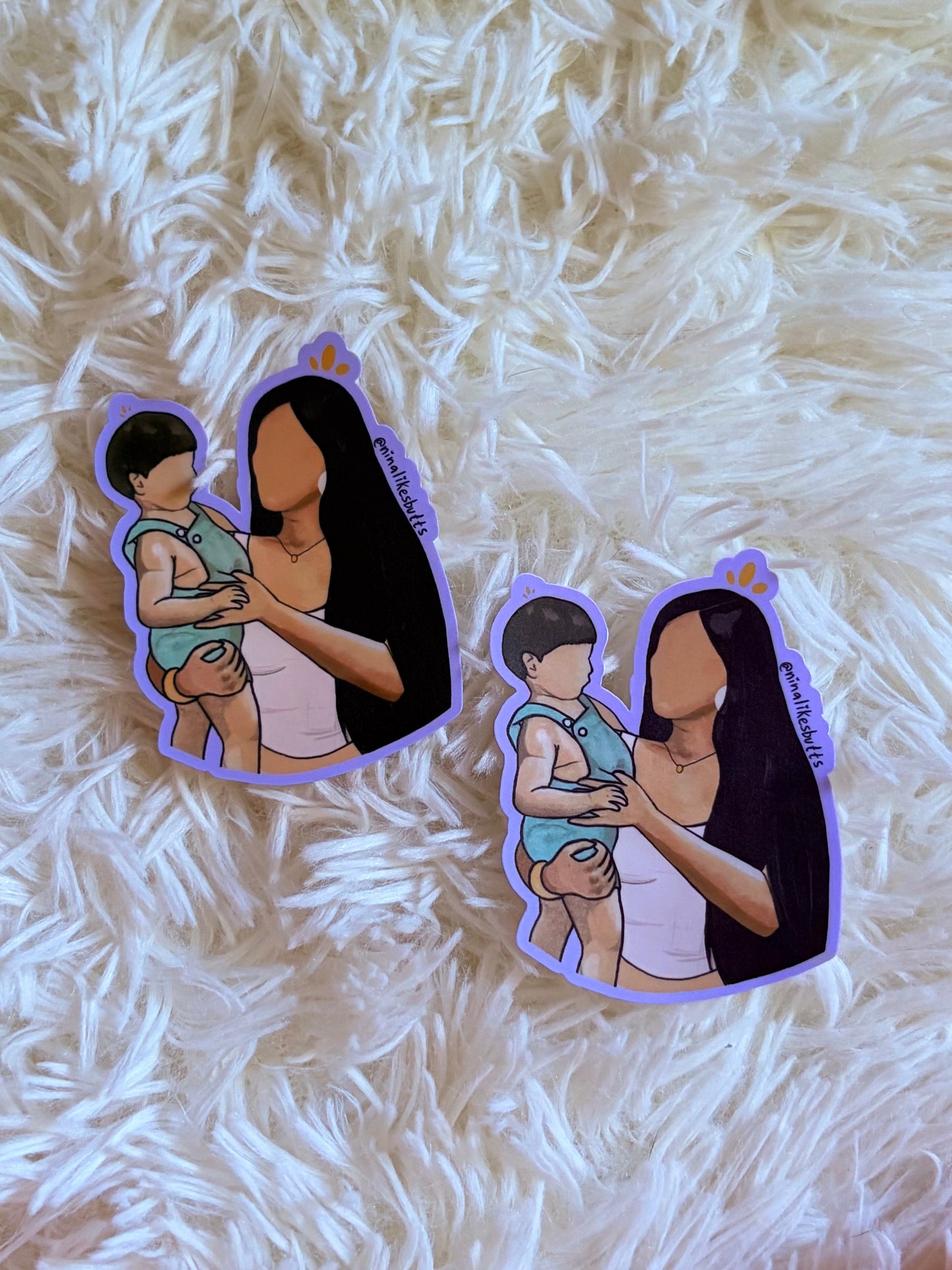 Me and you sticker