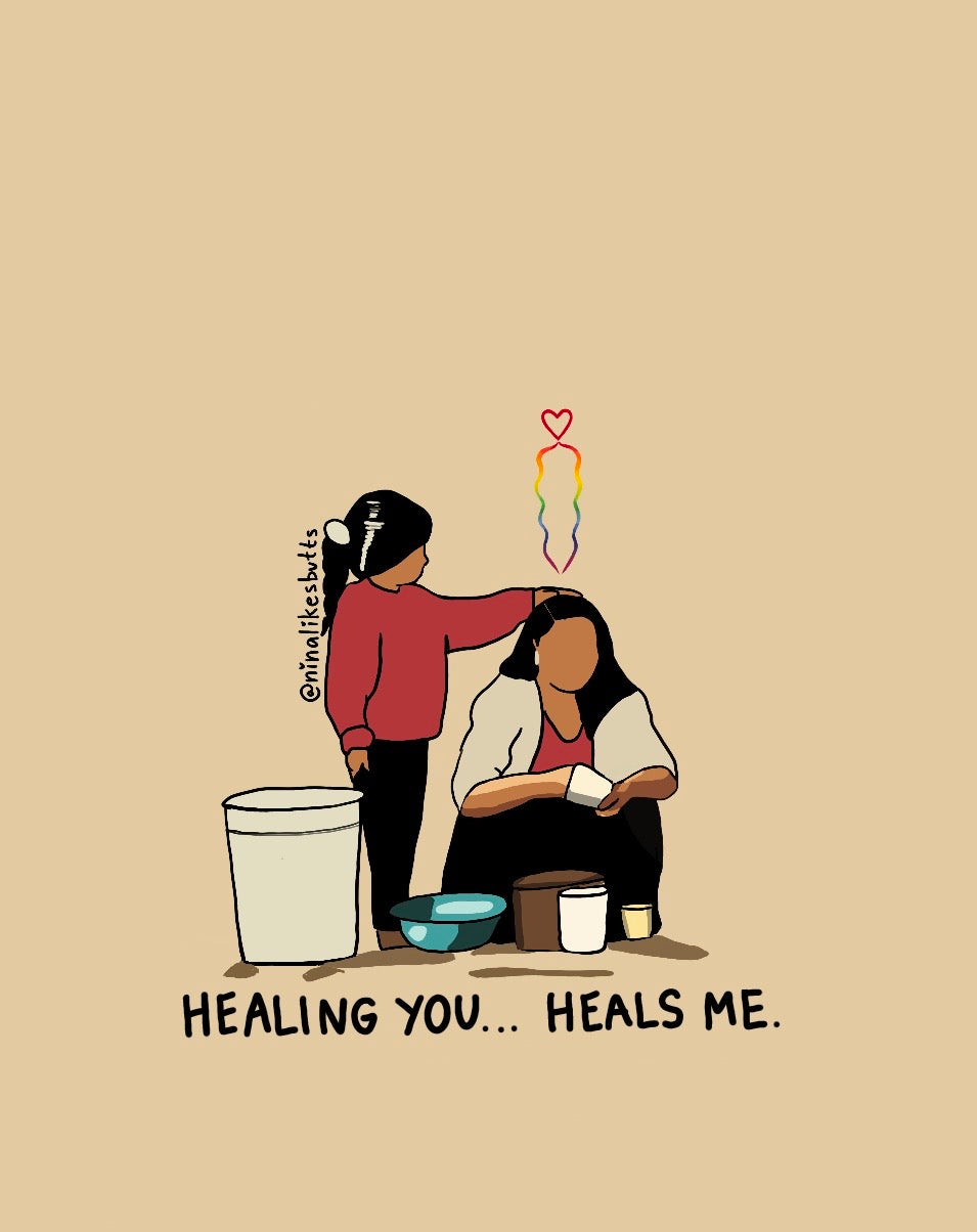 Healing you sticker