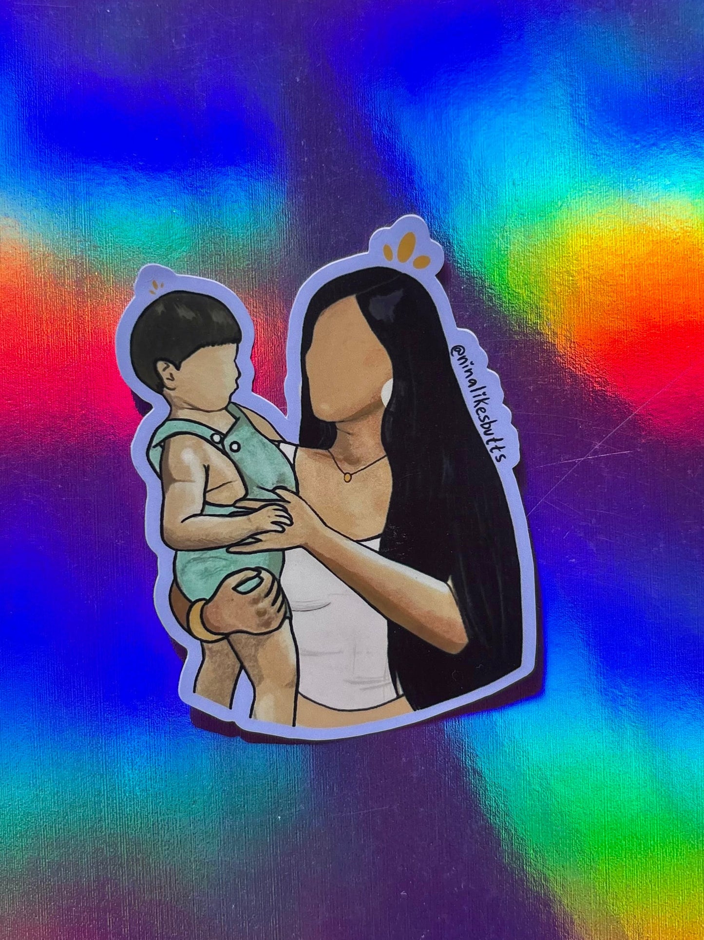 Me and you sticker