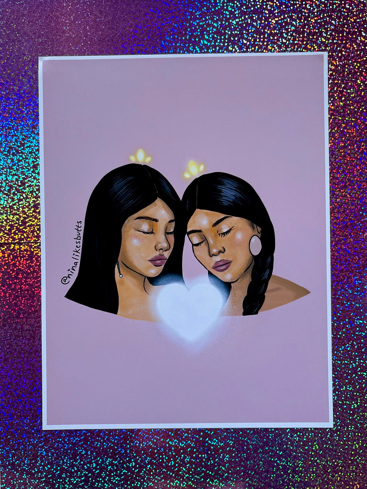 Sisterhood is healing print
