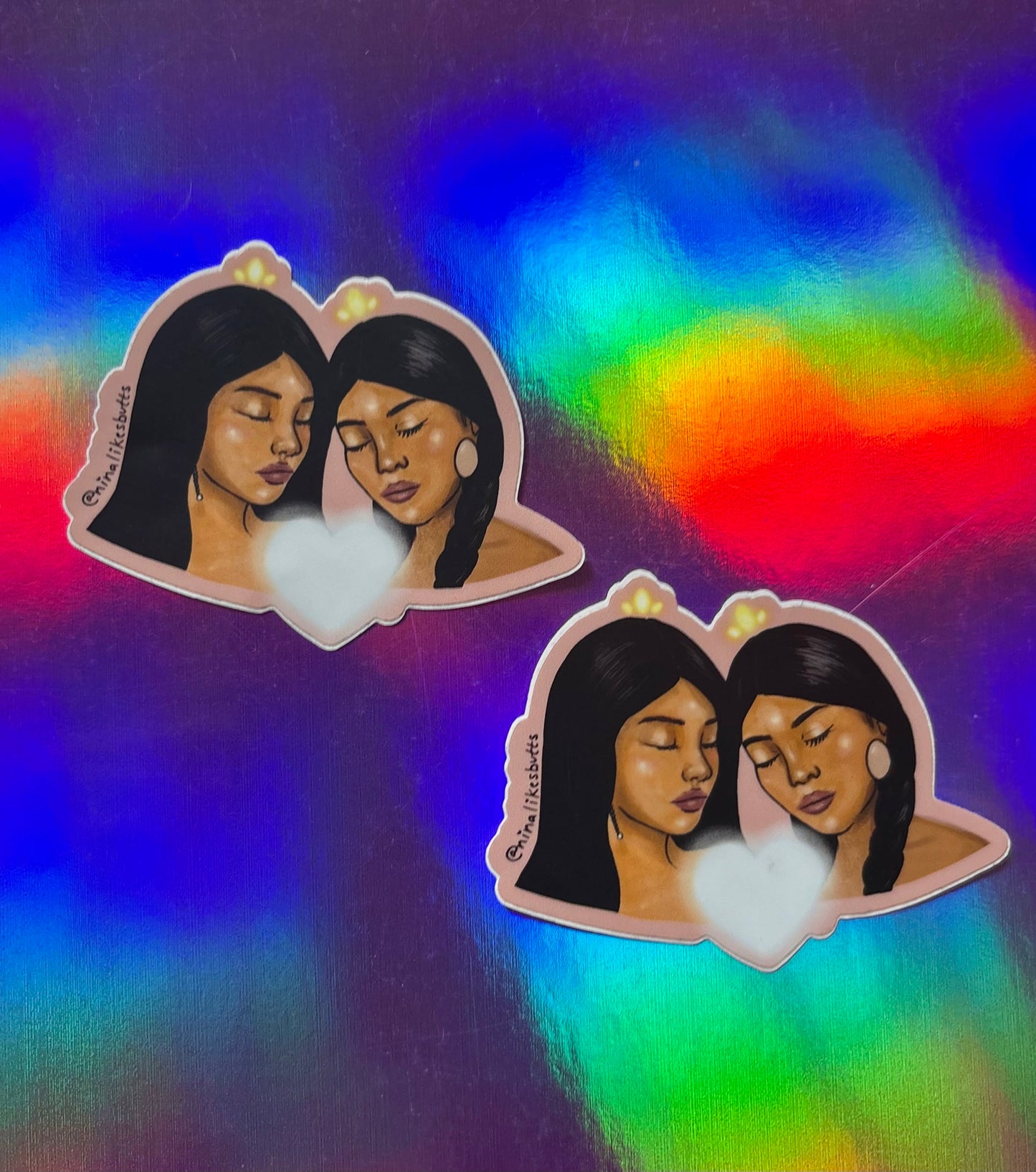 Sisterhood is healing sticker