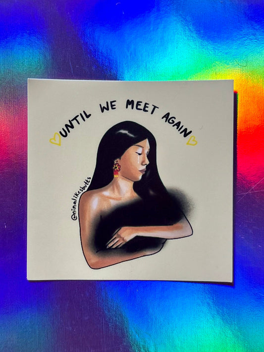 Rainbow baby sticker