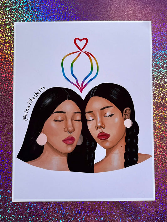 Healing together print