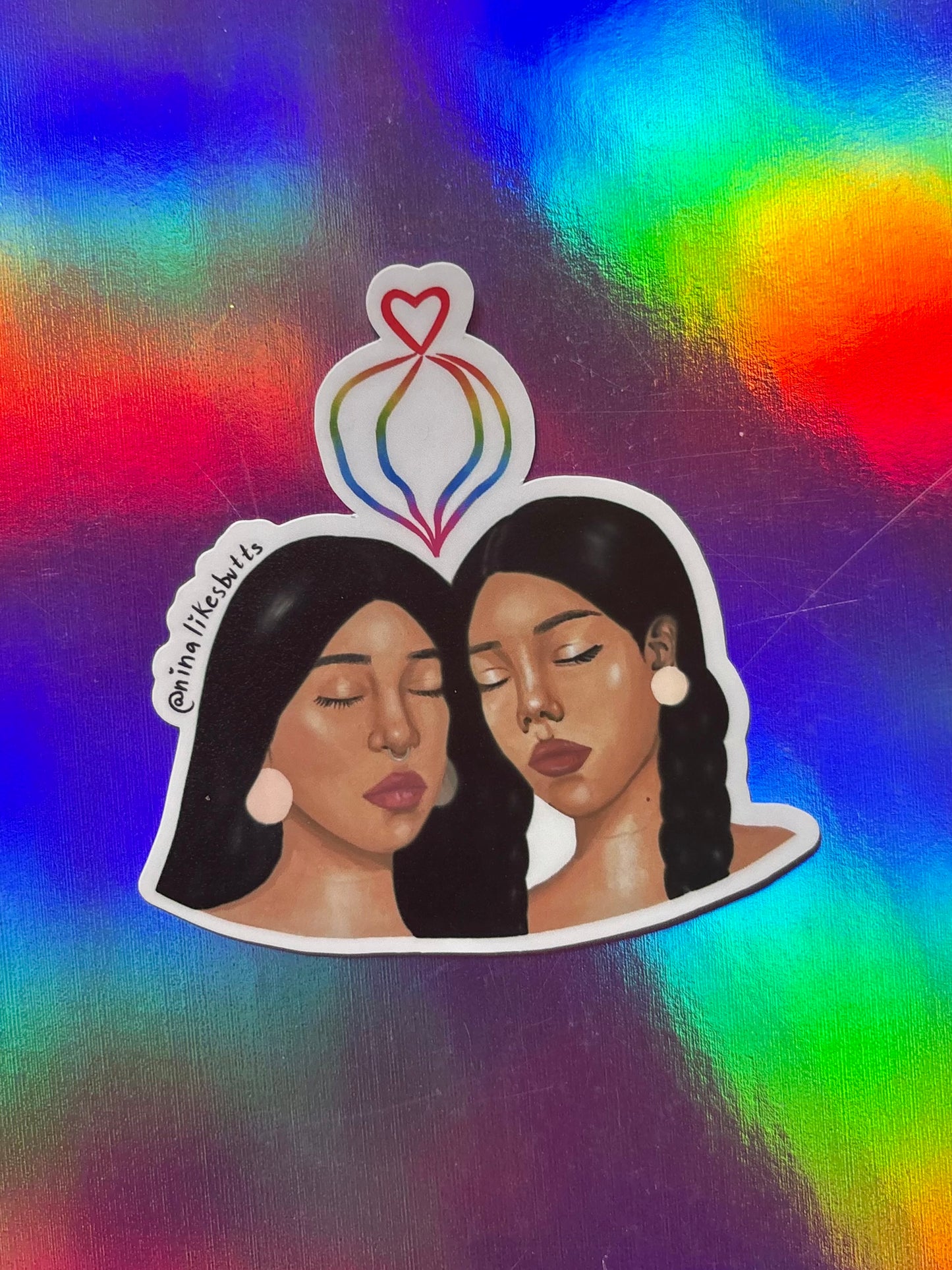 Healing together sticker