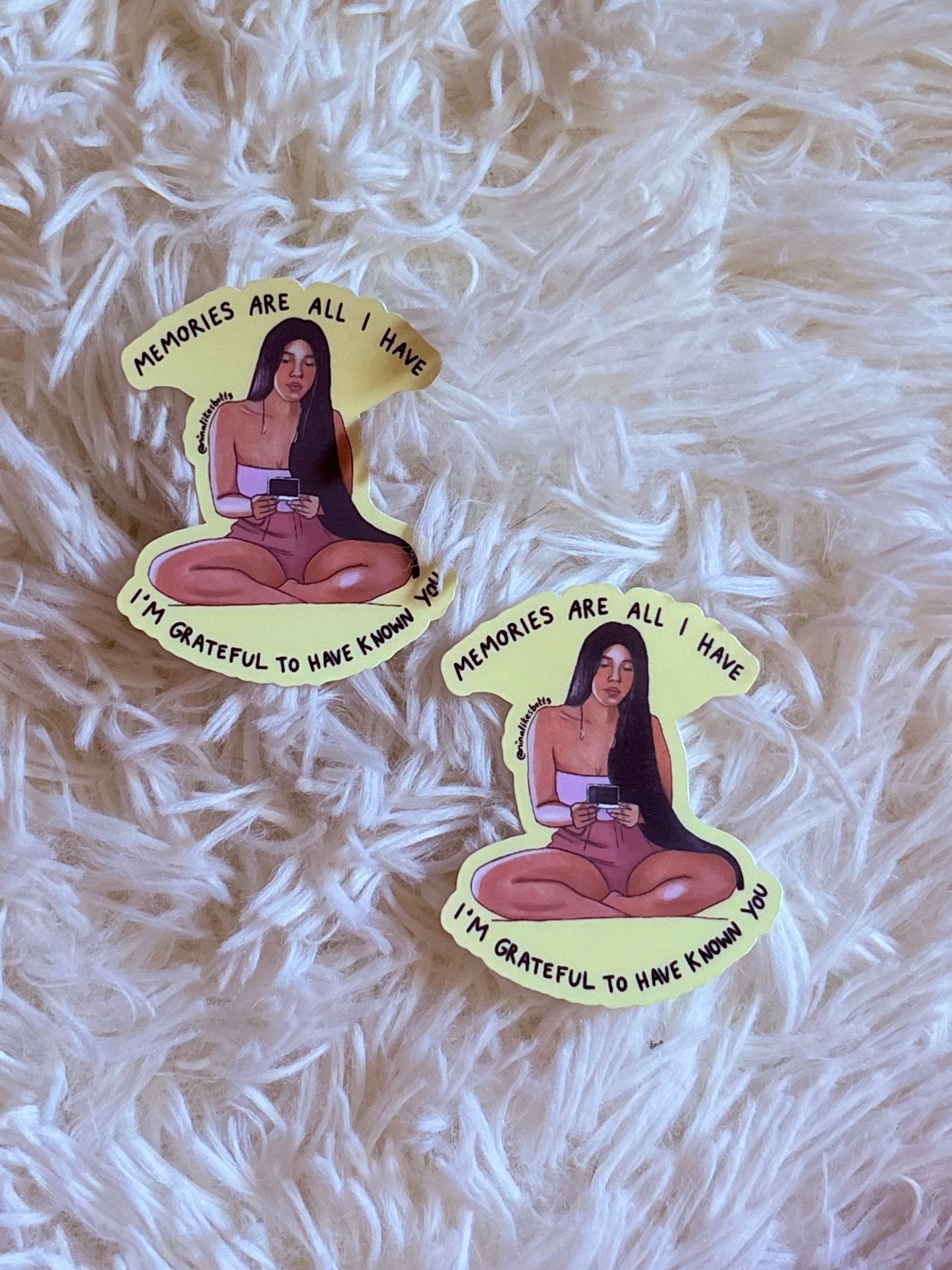 Memories sticker