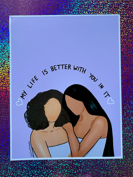 better with you print