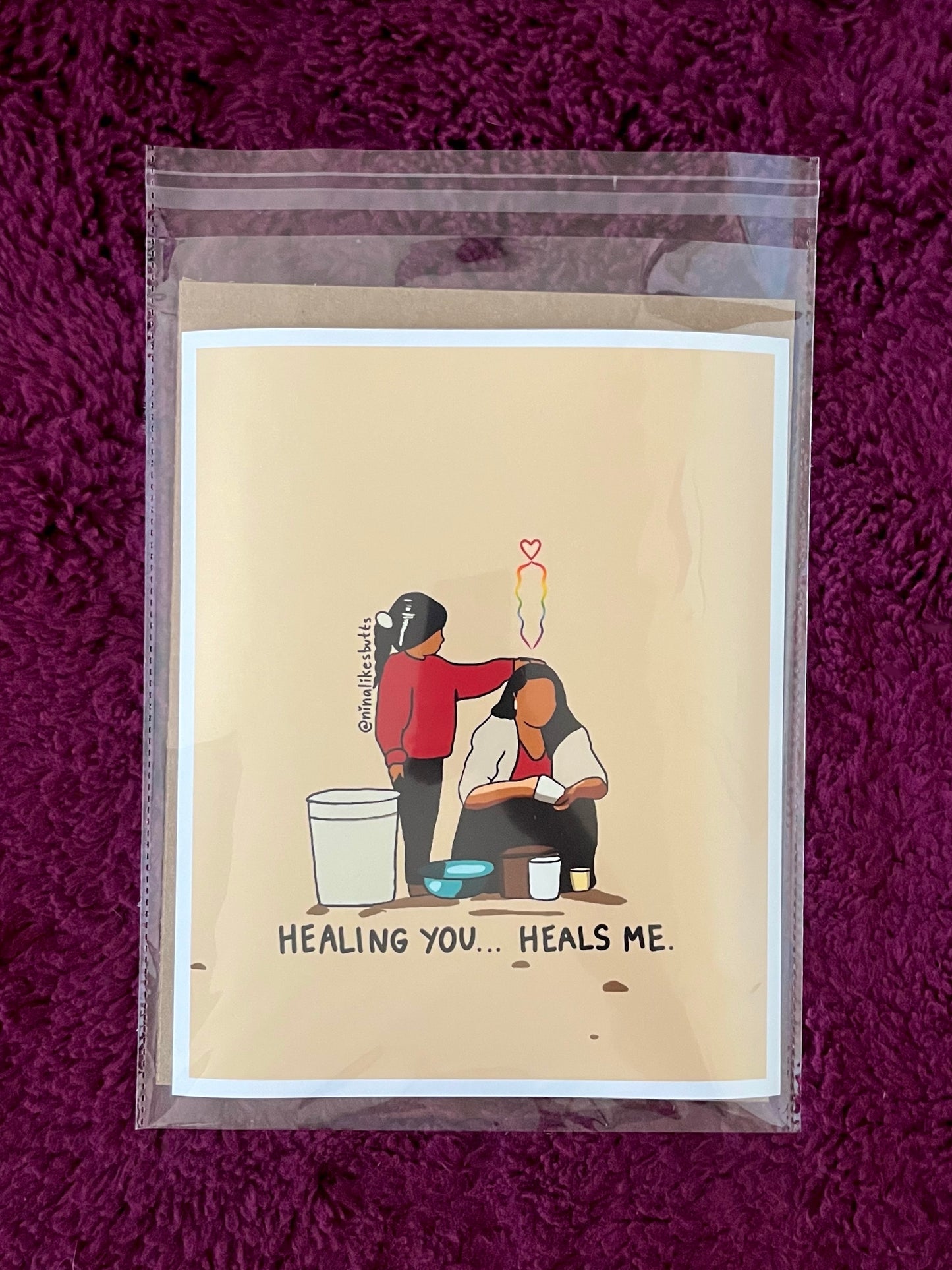 Healing you heals me print