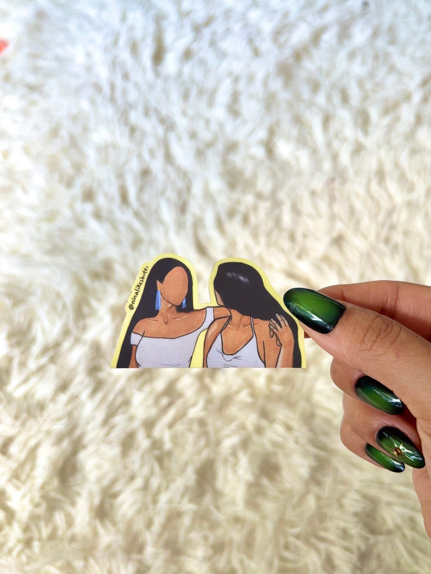Indigenous sisterhood sticker sheet