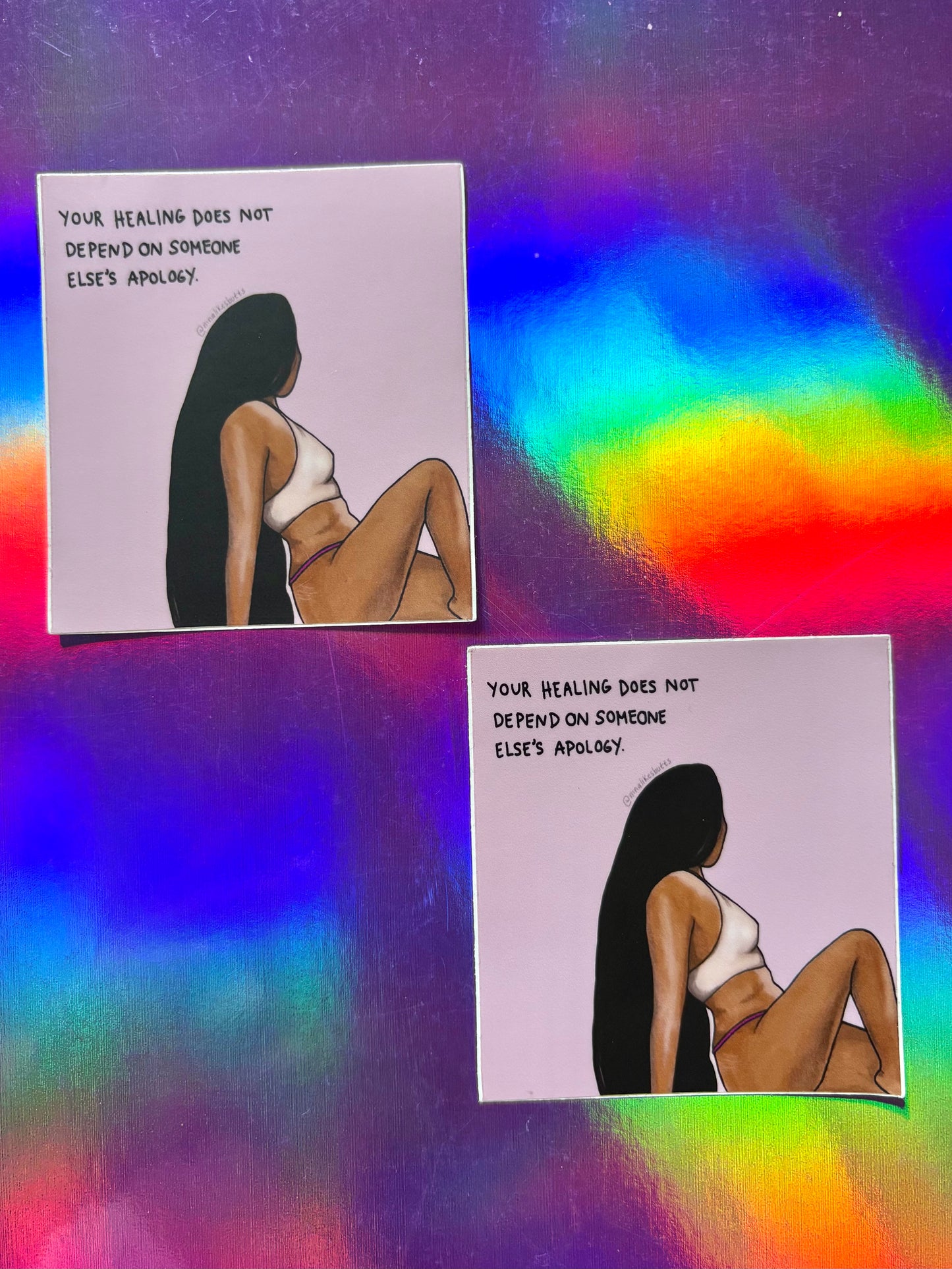 Healing doesn’t depend sticker