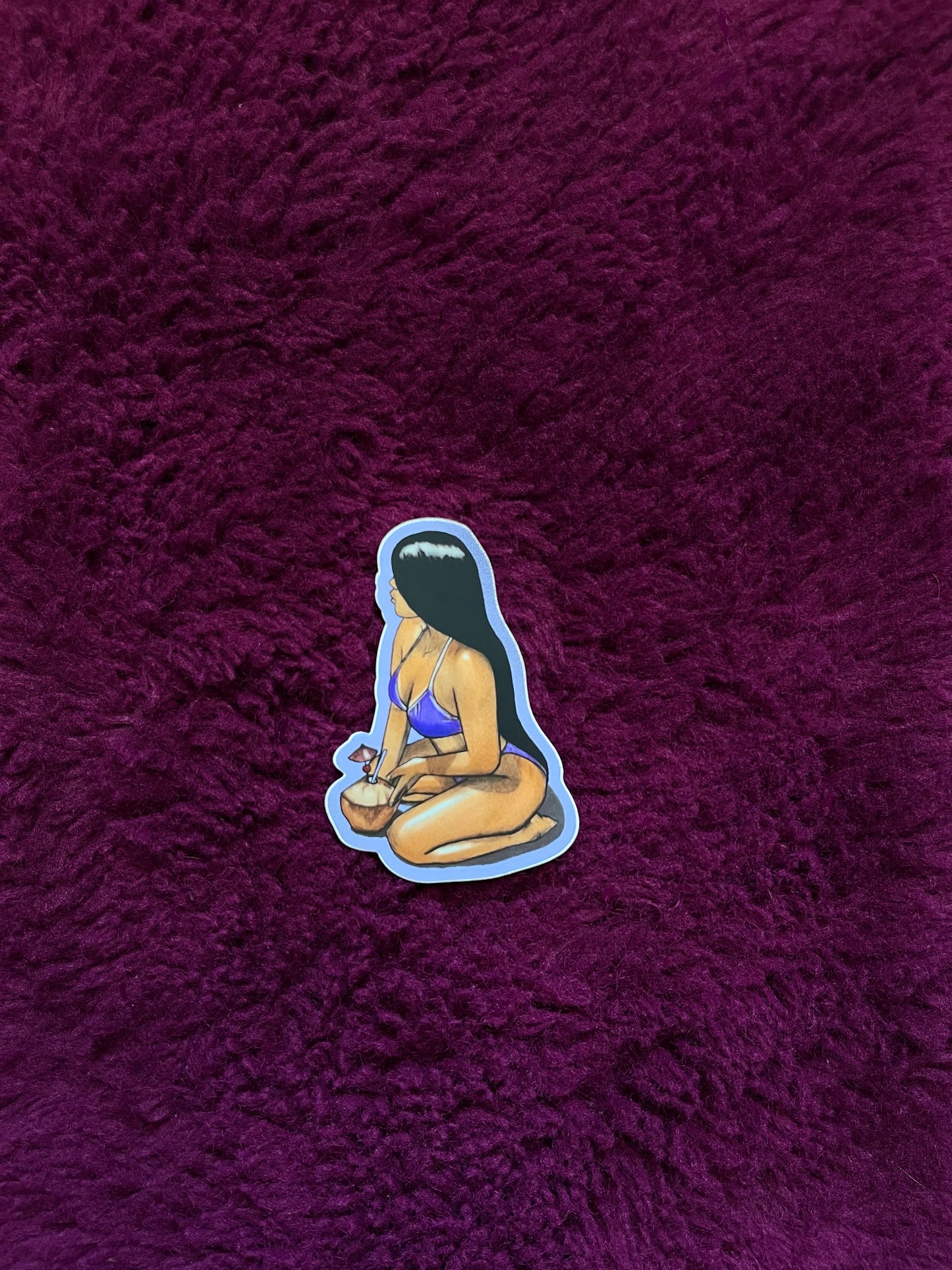 brown girl sticker pack