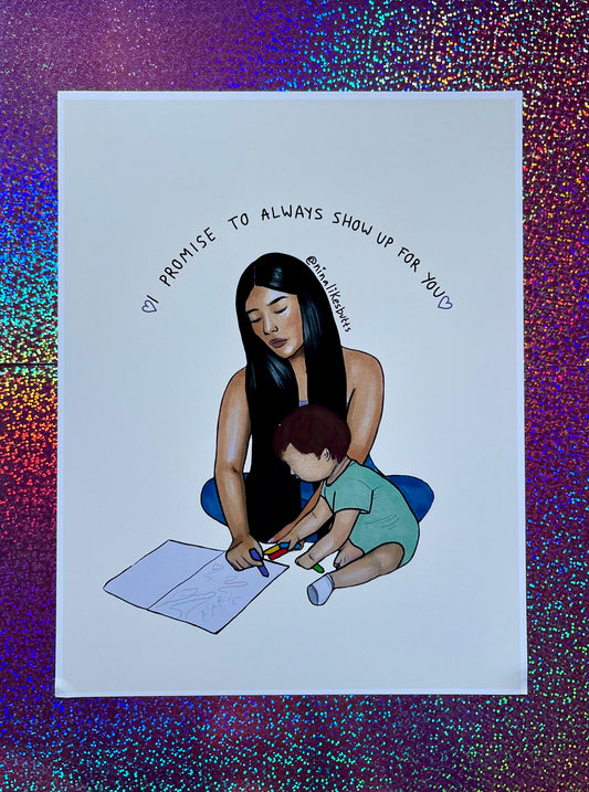 show up for you print