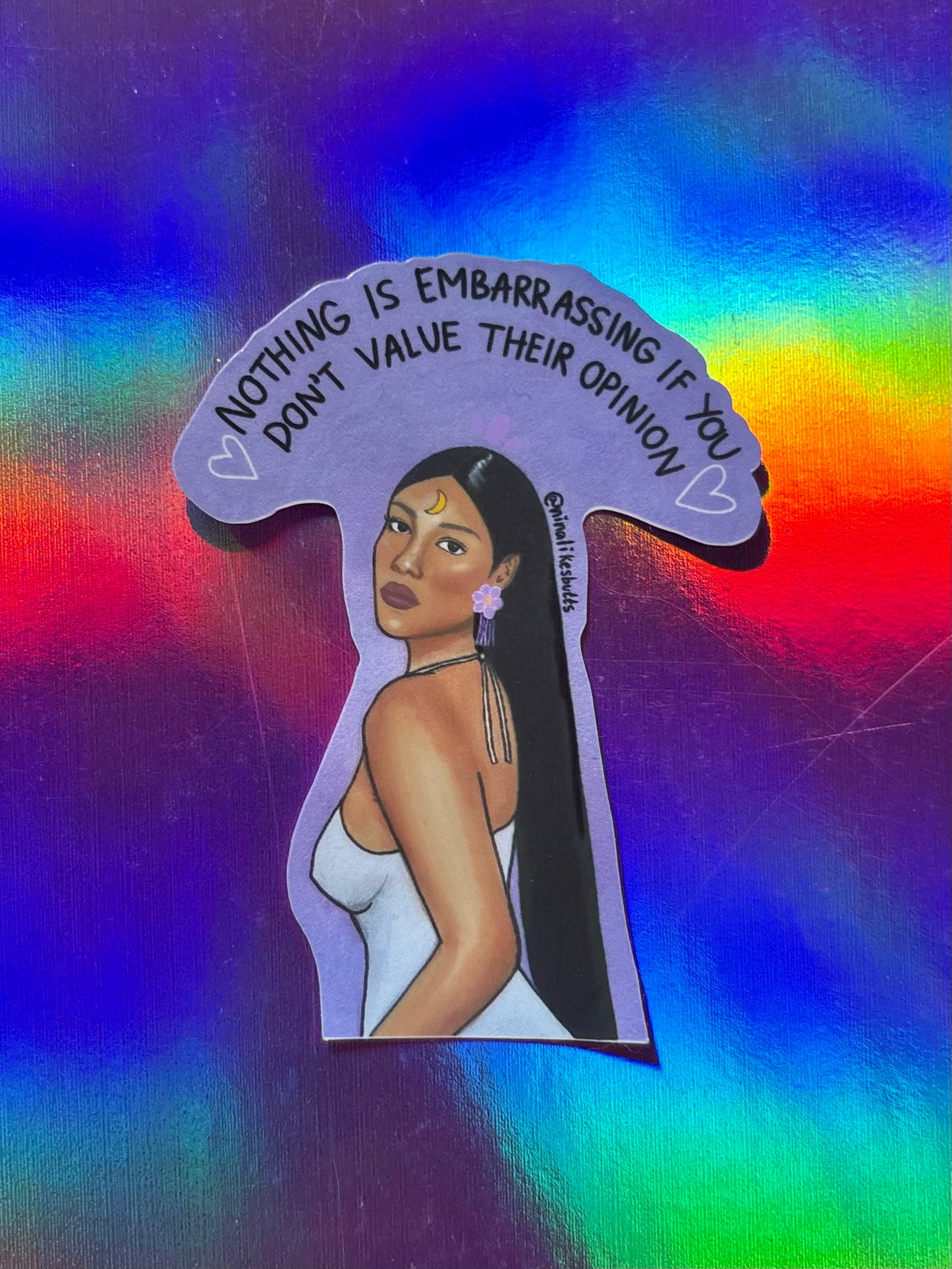 Don’t value your opinion sticker