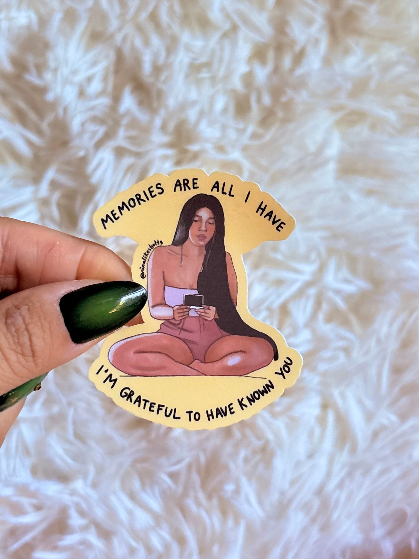 Memories sticker