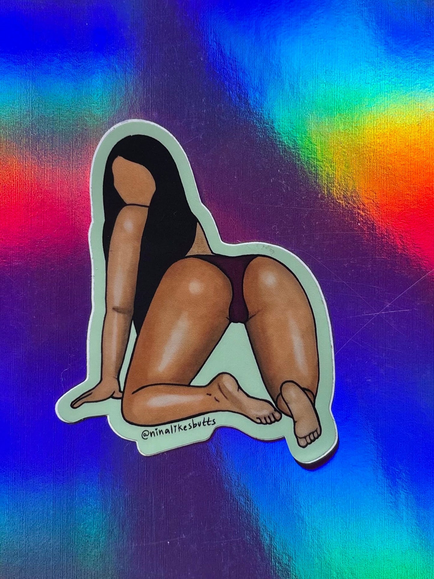 brown girl sticker pack