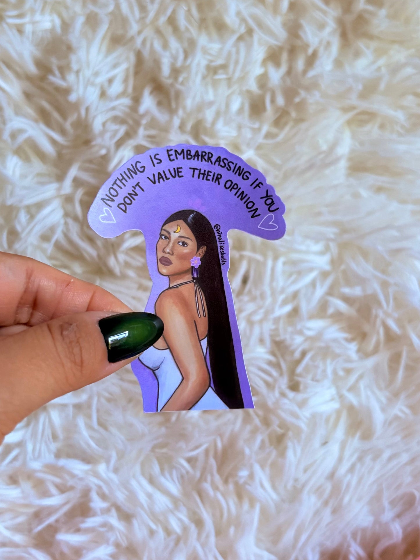 Don’t value your opinion sticker