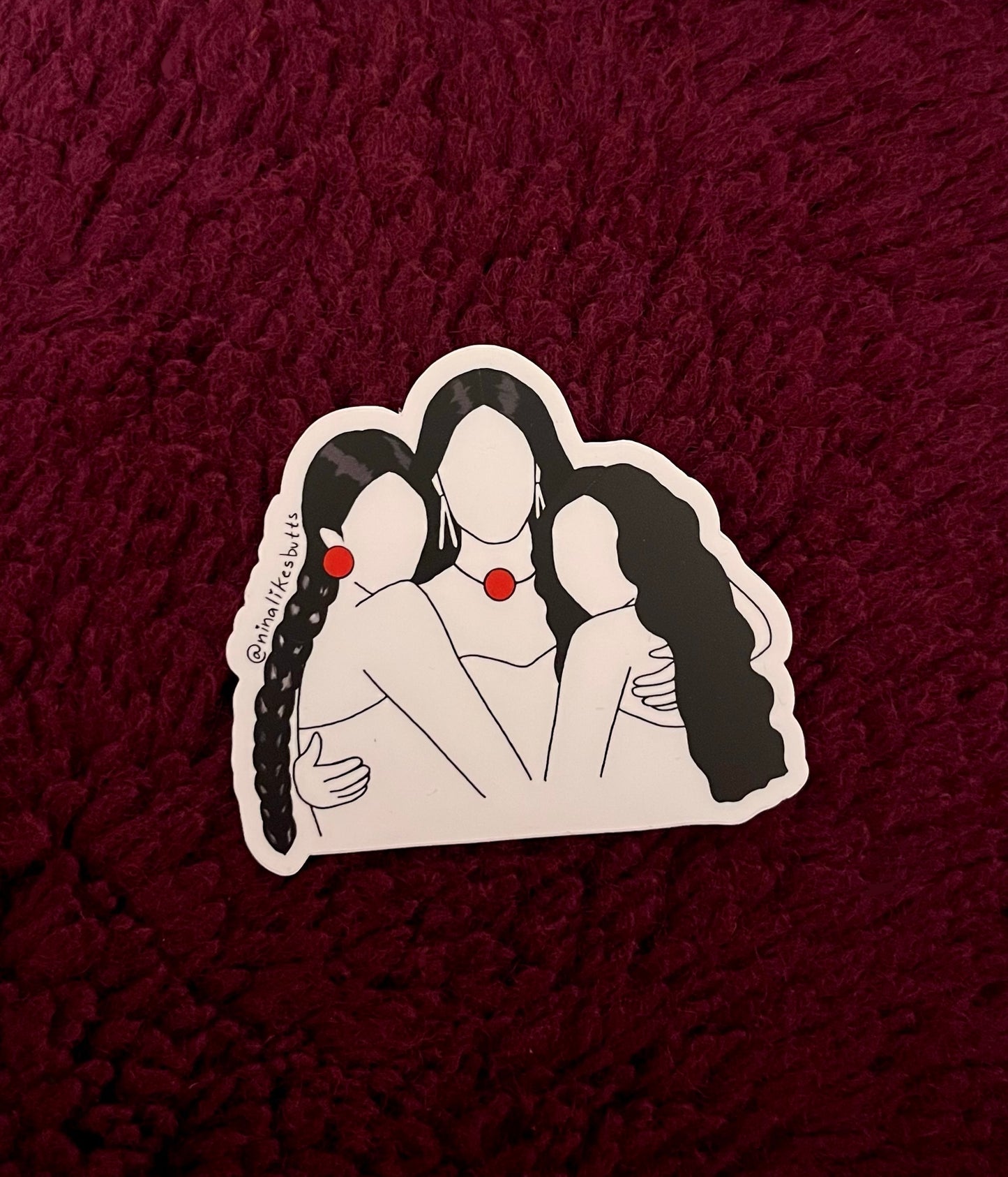 Friendship sticker