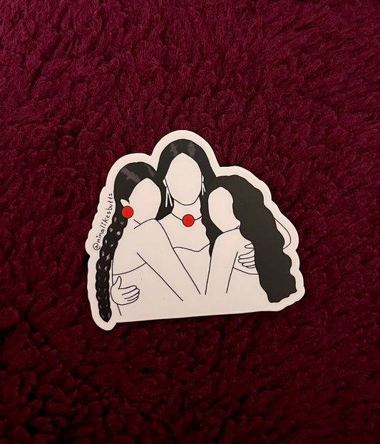 Friendship sticker