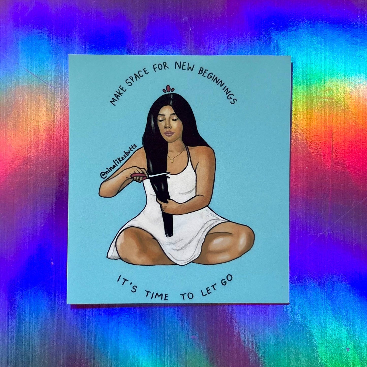 New beginnings sticker