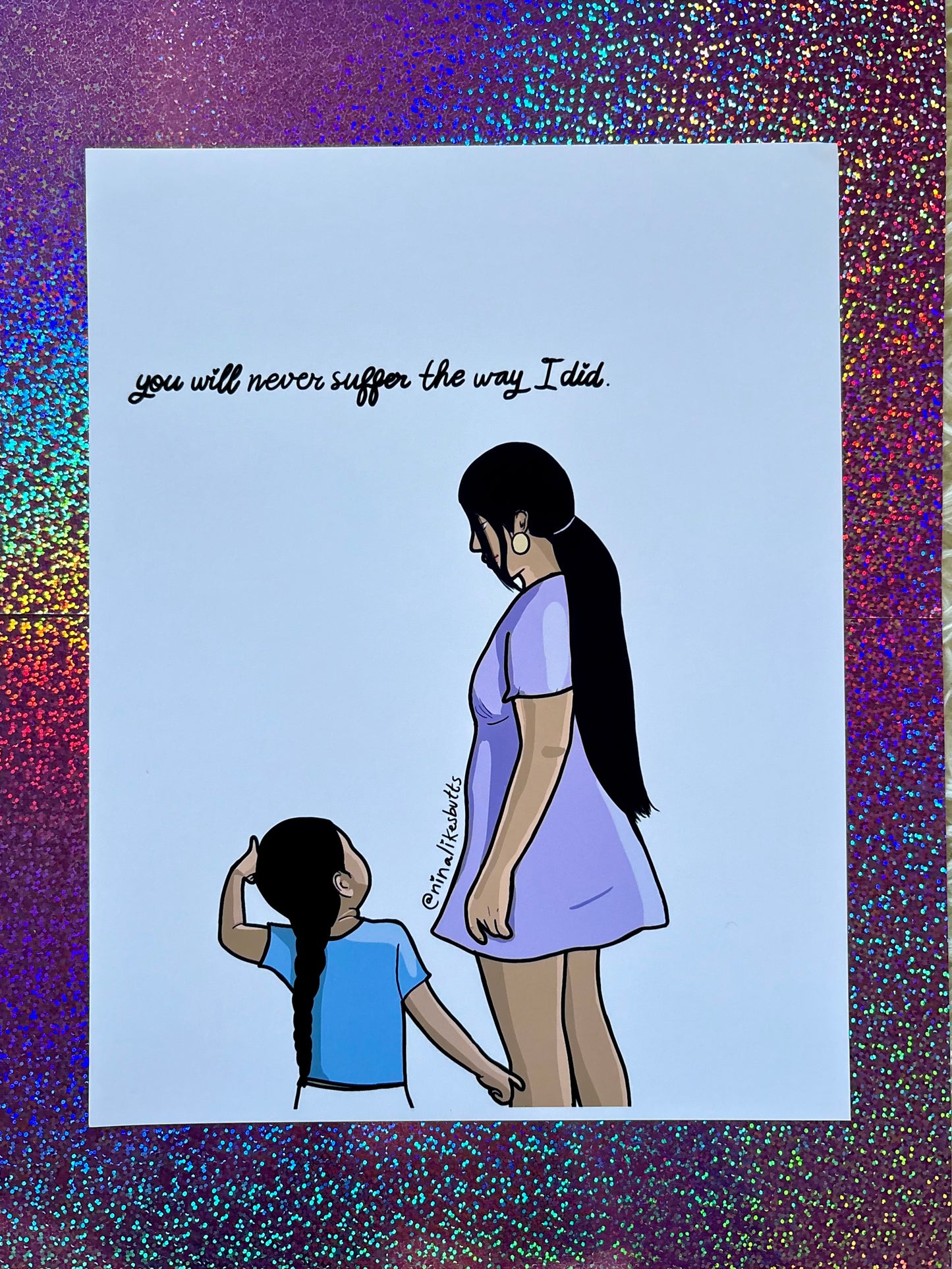 you will never suffer print