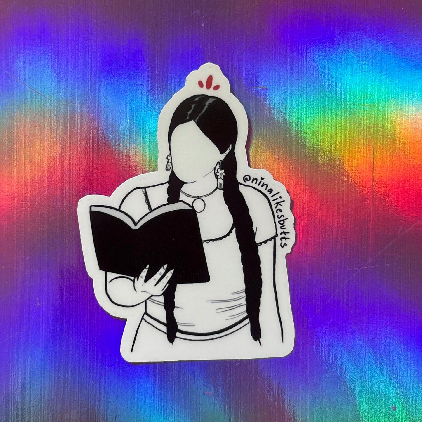 Reading sticker