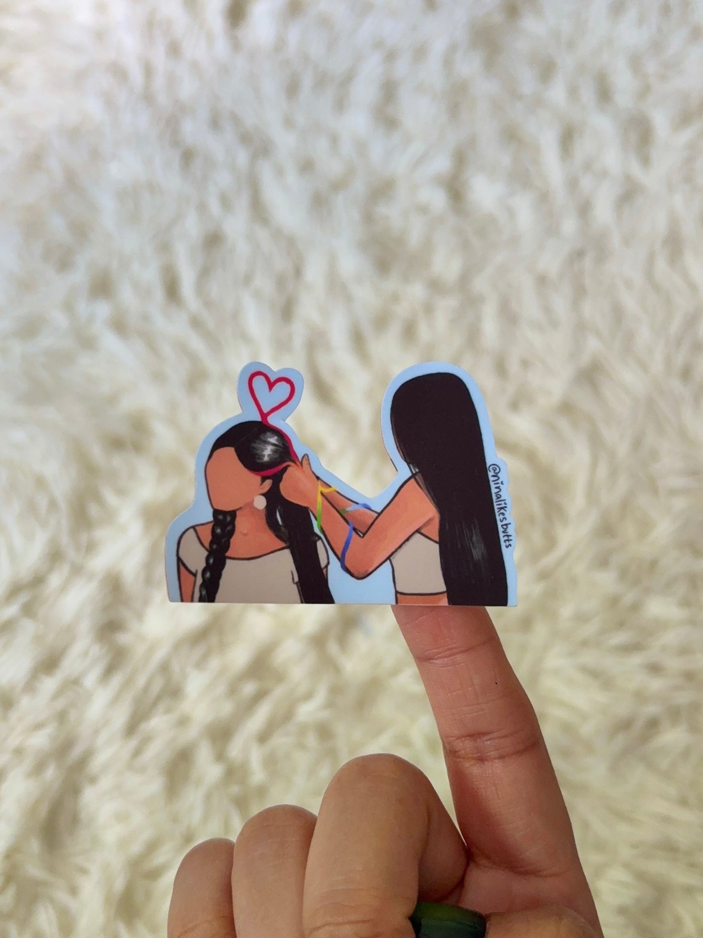 Indigenous sisterhood sticker sheet