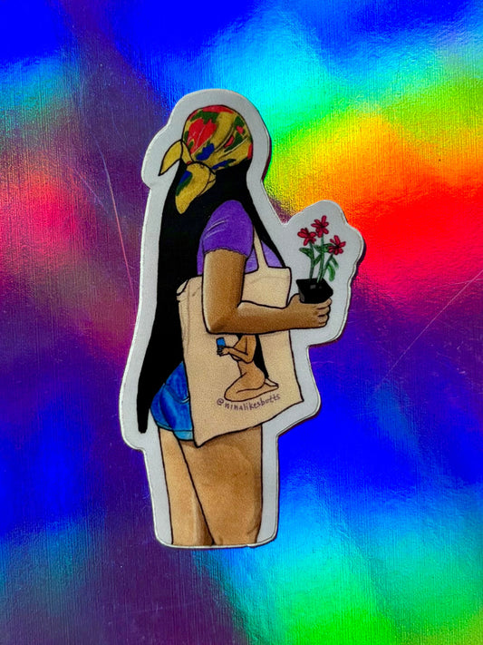 Celebrated without words sticker