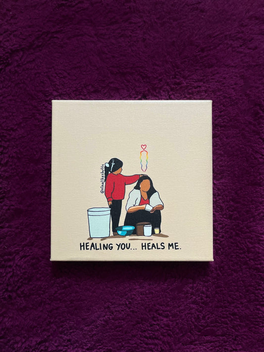 Healing you canvas