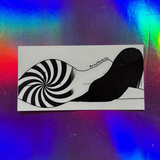 Hypnotized sticker
