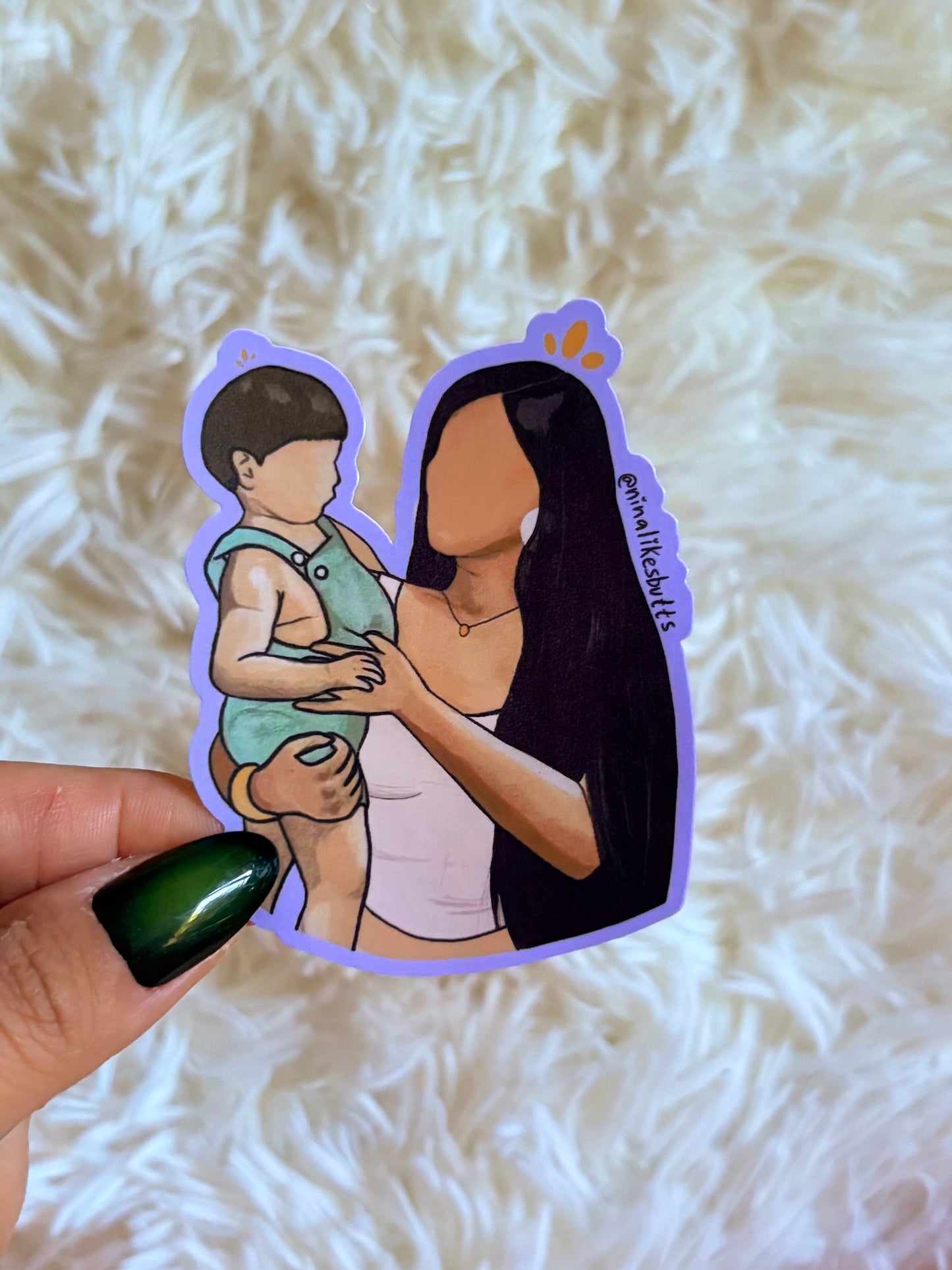 Me and you sticker