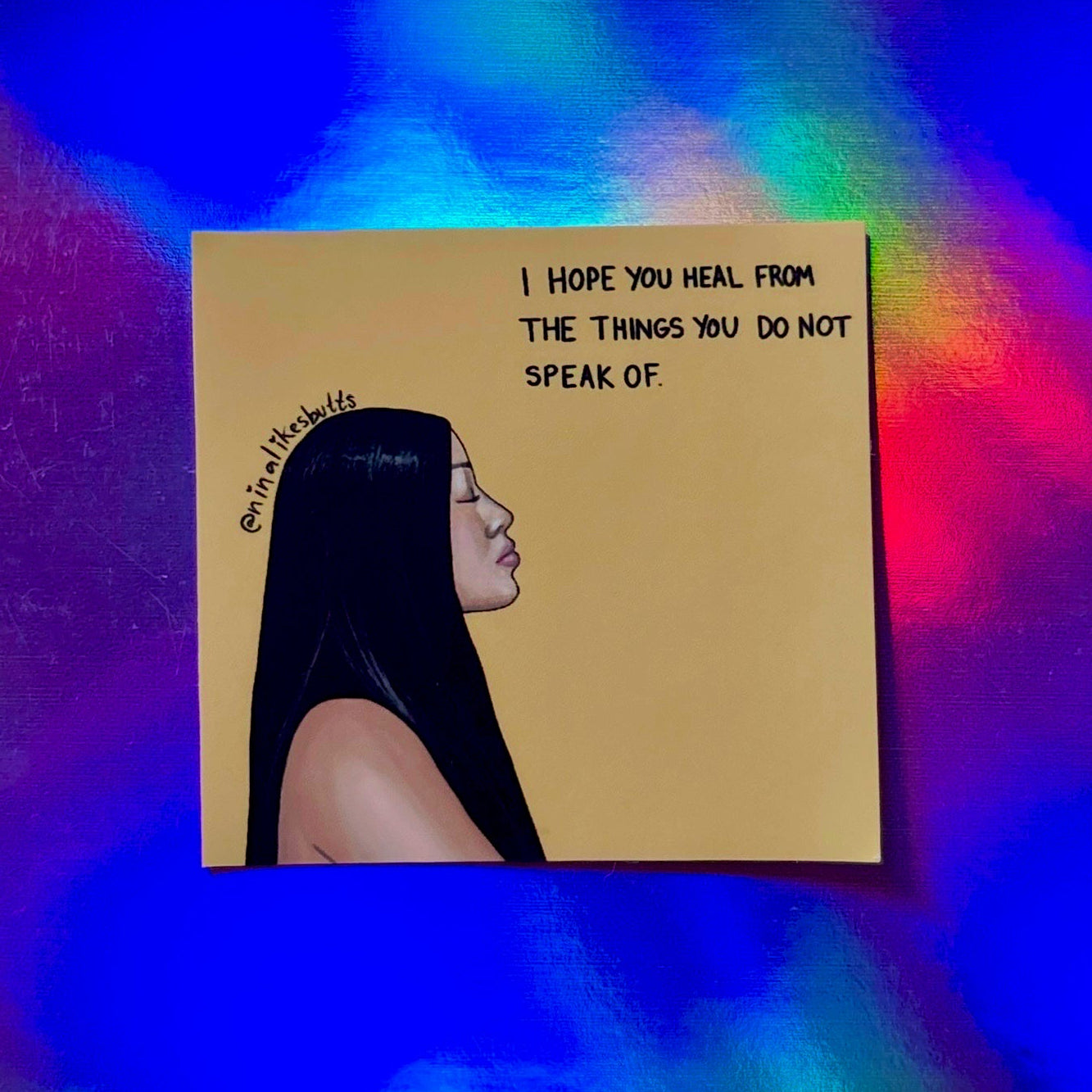 I hope you heal Sticker