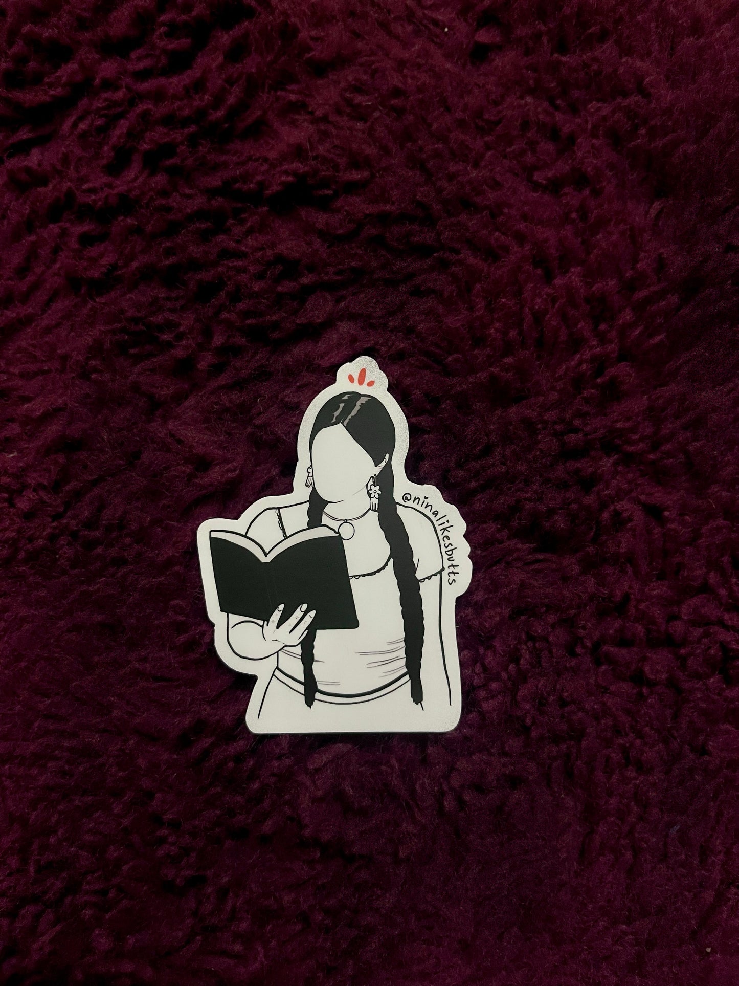 Reading sticker