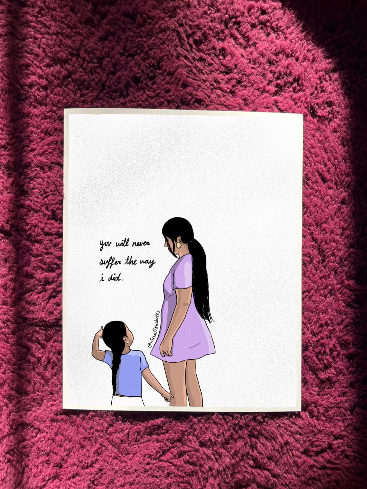 you will never suffer print