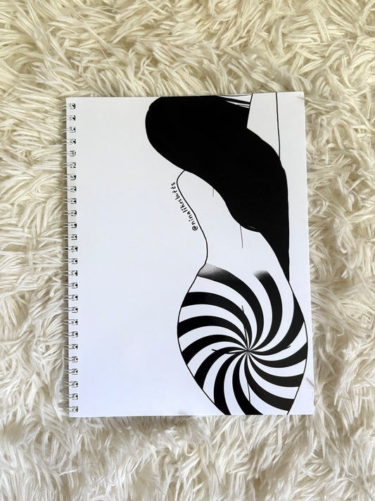 Hypnotized notebook