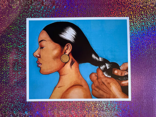 Braided mami print