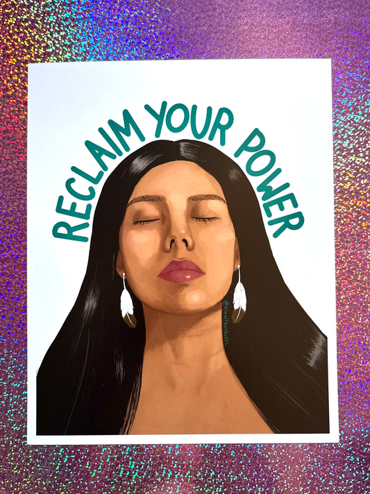 Reclaim Your Power print