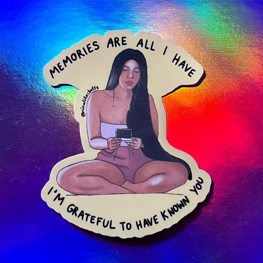 Memories sticker