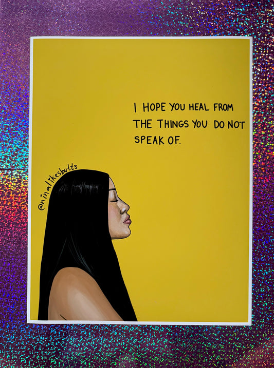 I hope you heal print