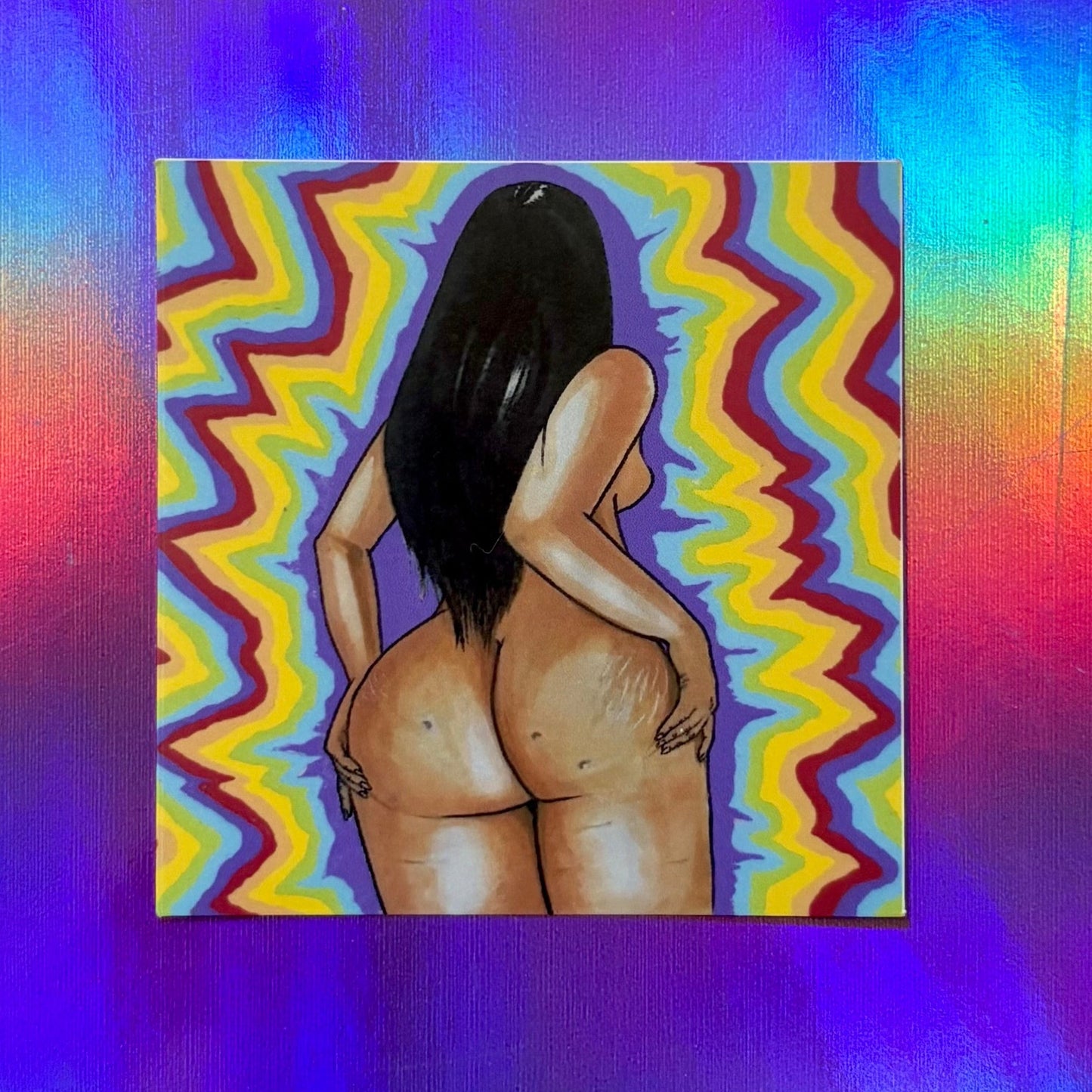 trippy booty sticker