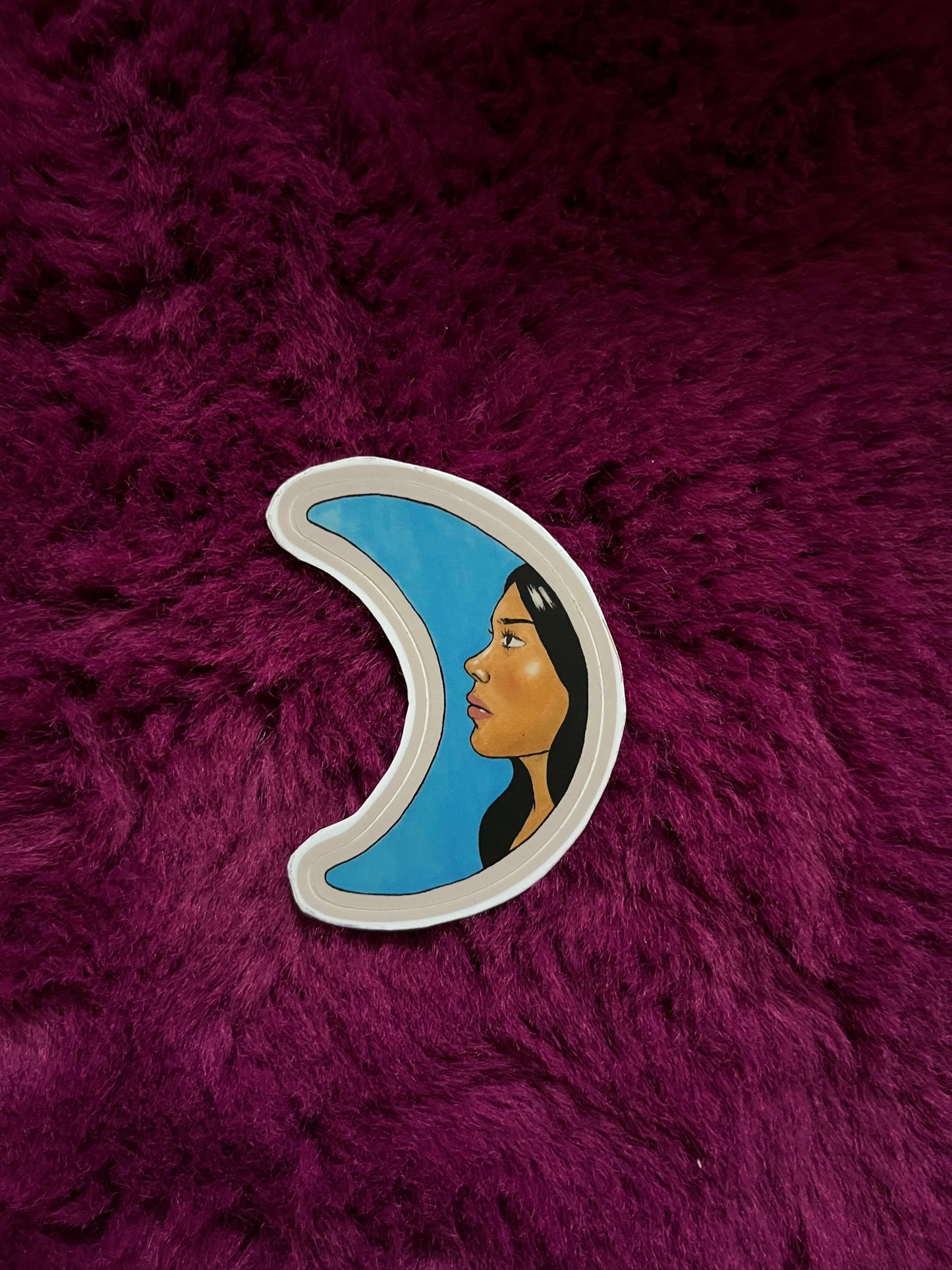 moon sticker