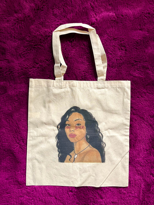 land back tote bag