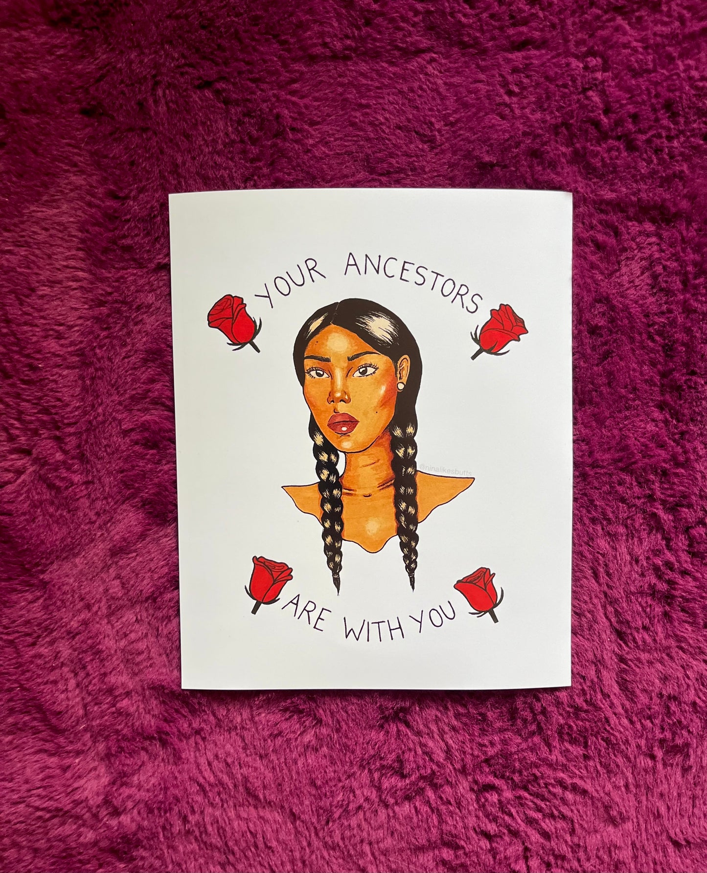 ancestors are with you print